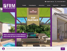 Tablet Screenshot of frm-ahlen.de